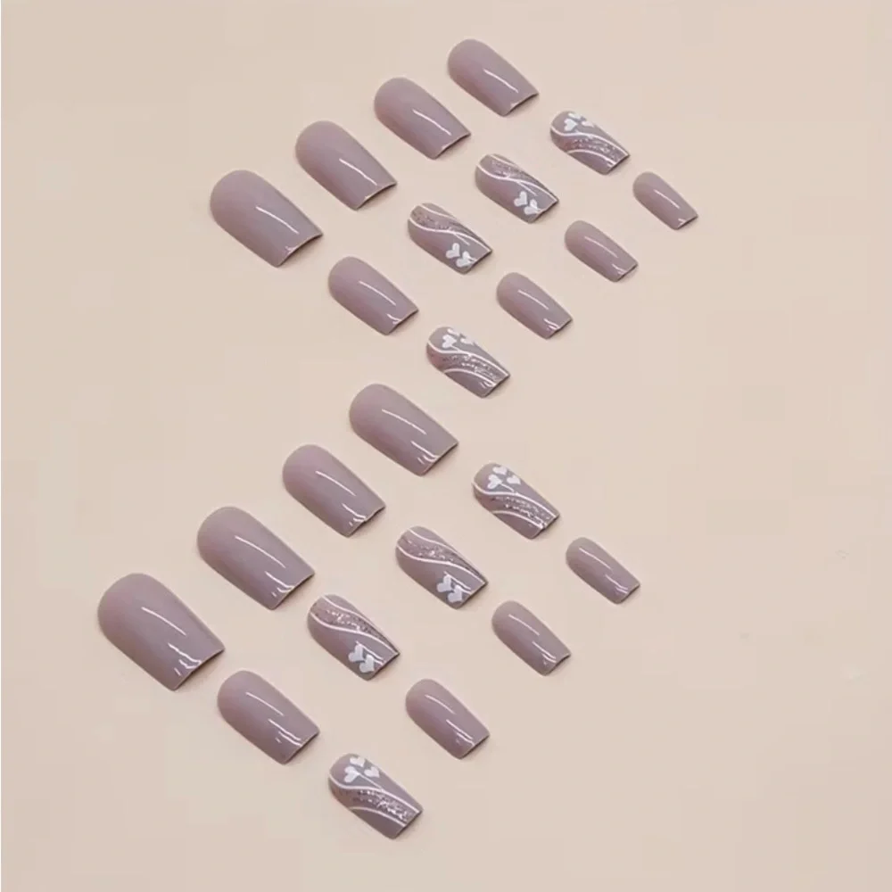 💕 $6 Bundled 24pc diy reusable Nails